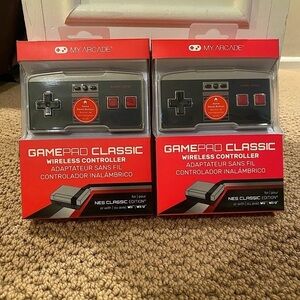 💥 MyArcade GamePad Classic Wireless Controller for NES *New In Box*